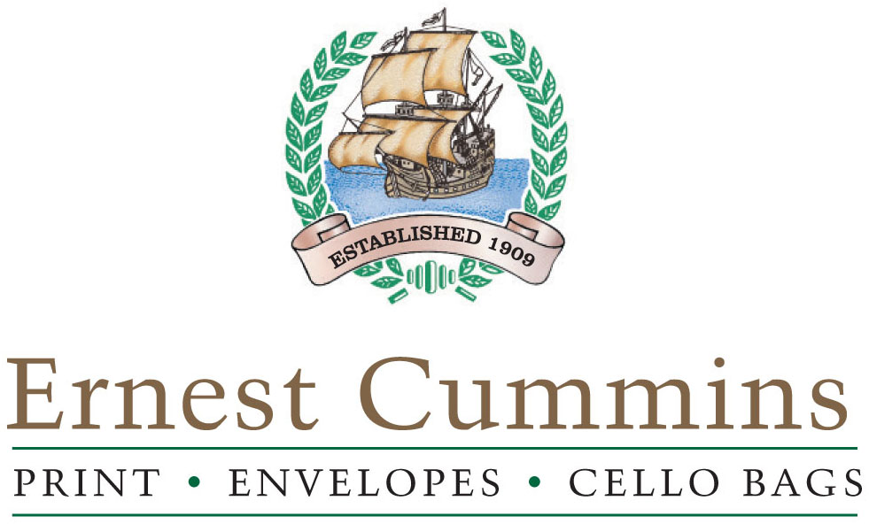 Ernest Cummins Printers logo